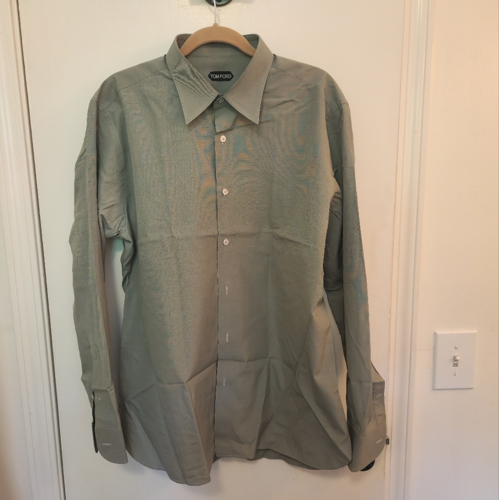 Tom Ford Men's Green Shirt